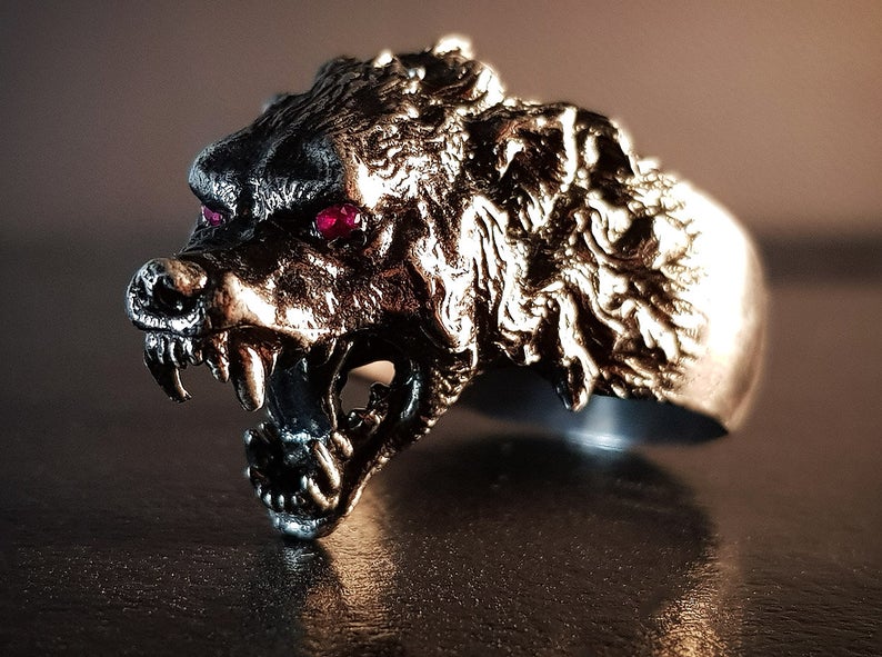 wolf ring