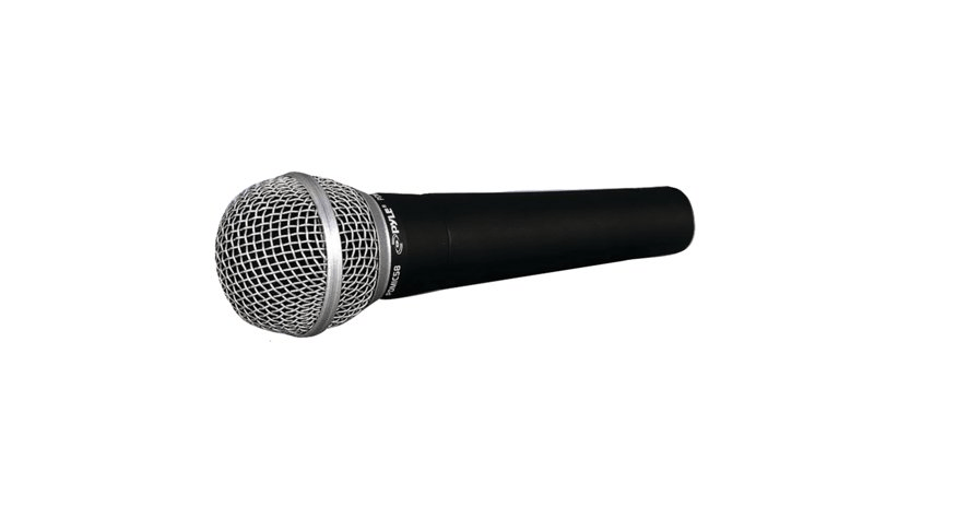 micrófono dinámico para cantar en directo