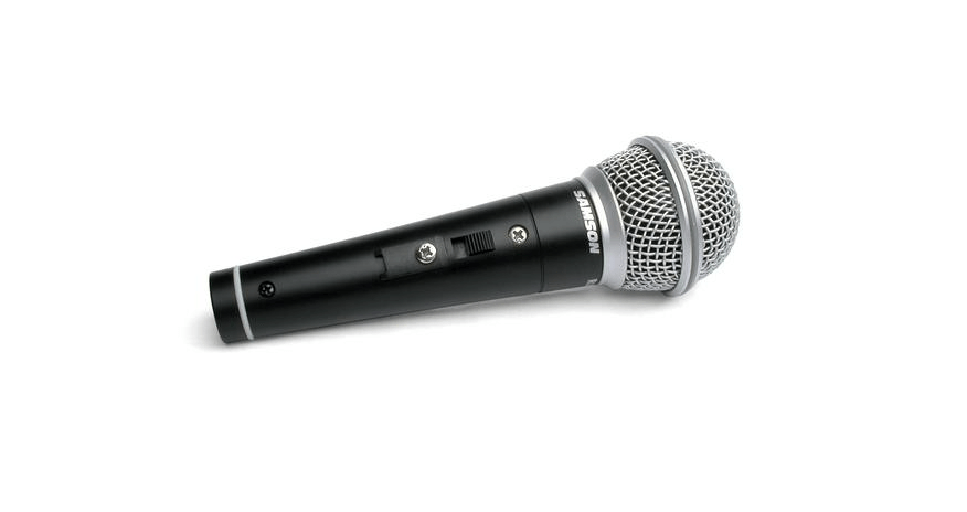 micrófono dinámico para cantar en recitales o karaokes